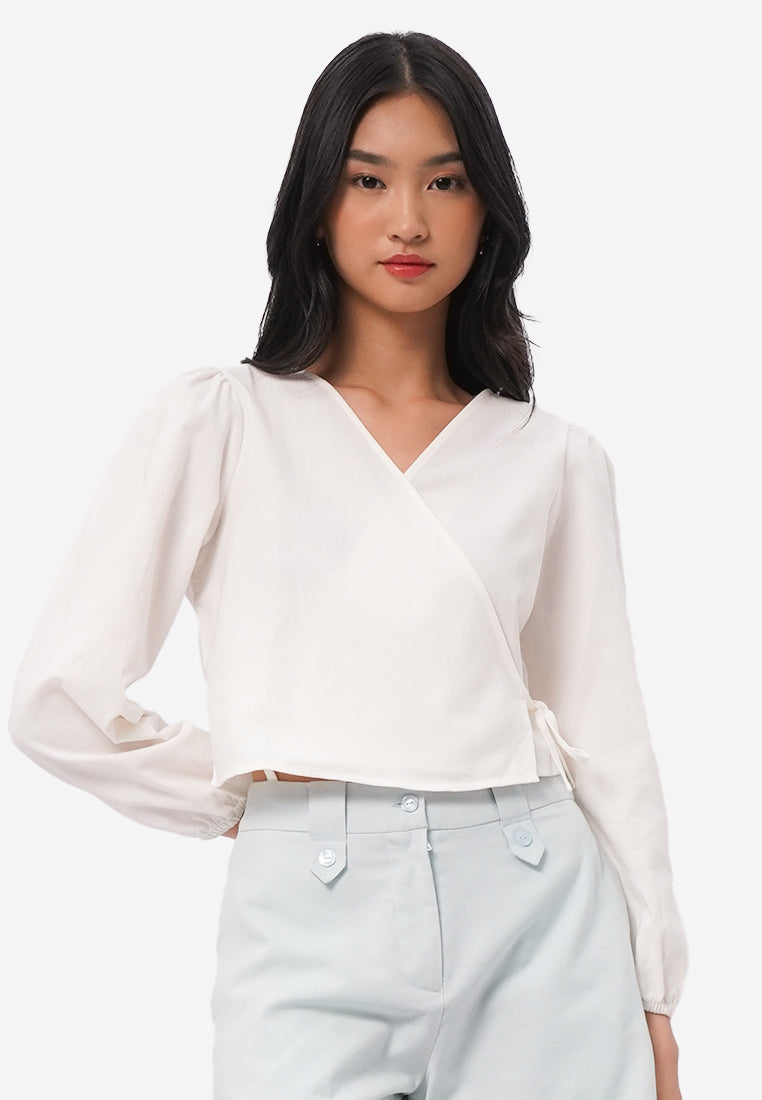 Maxi Knit Blouse - Off White