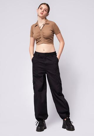 Cargo Trousers with Adjustable Cuff