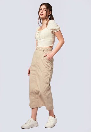 Cargo Maxi Skirt
