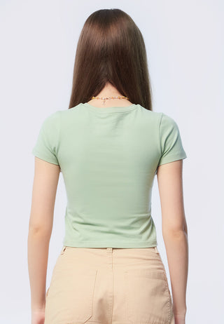 Basic Fitted Short Sleeve T-Shirt