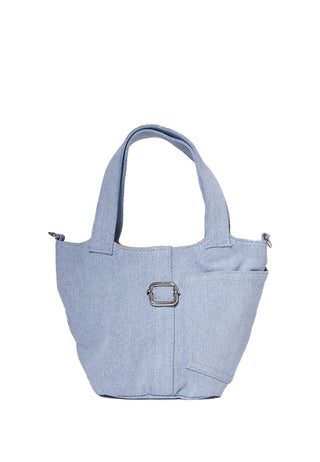Denim Blue Shoulder Bag