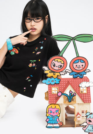 Colorbox x Liunic Mix Printed Baby Tee