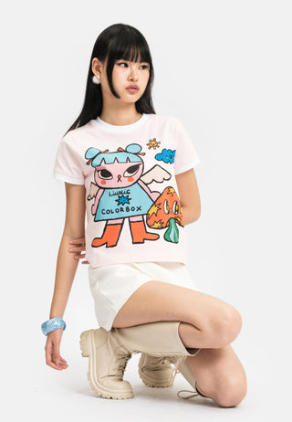 Colorbox x Liunic Mix Printed Baby Tee