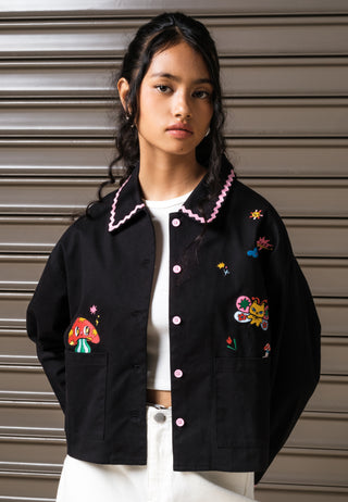 Colorbox x Liunic  Ric Rac Applique Jacket