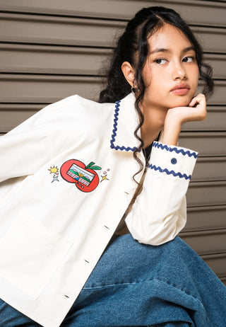 Colorbox x Liunic  Ric Rac Applique Jacket