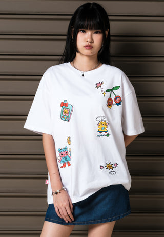 Colorbox x Liunic Oversized Graphic T-Shirt