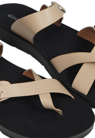 Beige Sandals