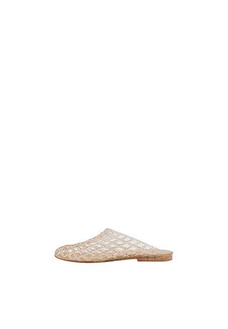 Slip On Sandals Jelly Beige