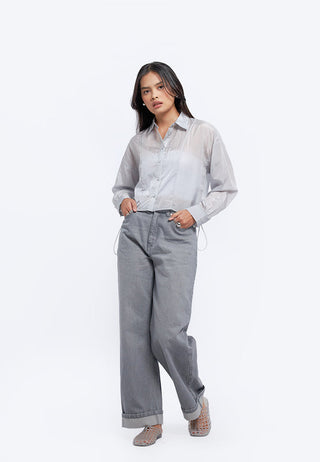 Slip On Sandals Jelly Grey