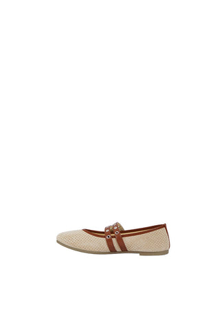 Flat Shoes Ecru