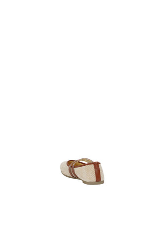 Flat Shoes Ecru