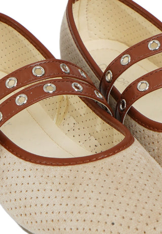 Flat Shoes Ecru