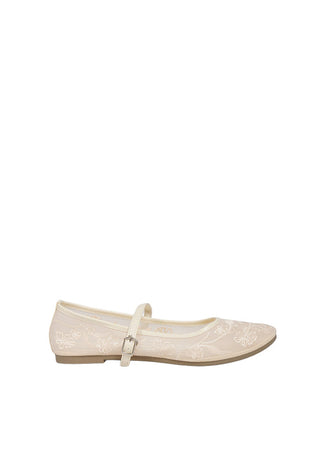 Flat Shoes Beige