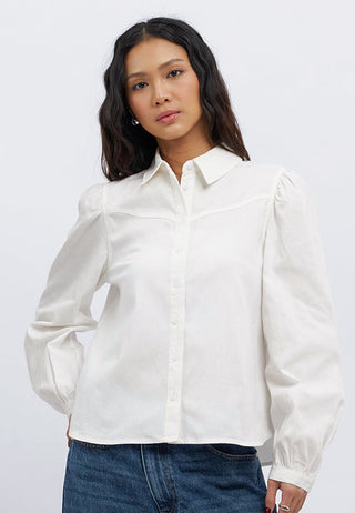 Western Style Long Sleeve Blouse