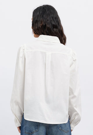 Western Style Long Sleeve Blouse