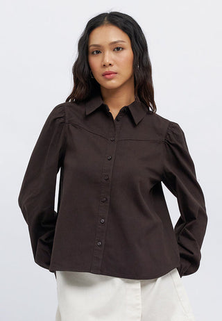 Western Style Long Sleeve Blouse