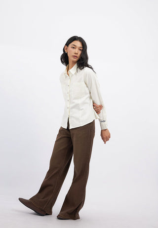 Double Pocket Long Sleeve Shirt