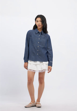 Double Pocket Long Sleeve Shirt