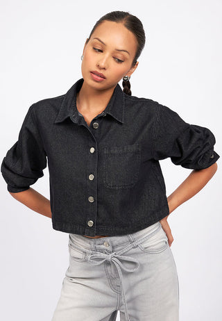 Long Sleeve Denim Shirt