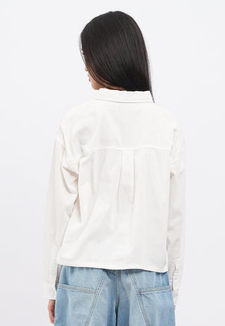 Long Sleeve Denim Shirt with Pocket