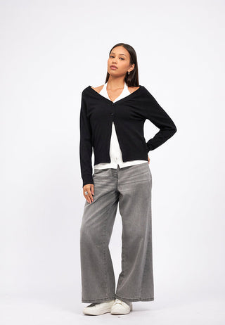 Double Layered Long Sleeve Top