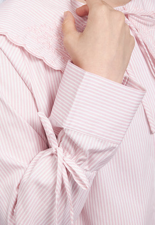 Embroidered Collar Shirt