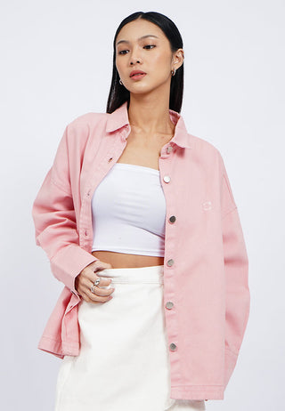Oversized Cut Out Hem Shirt