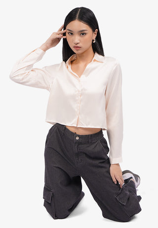 V-Neck Long Sleeve Shirt