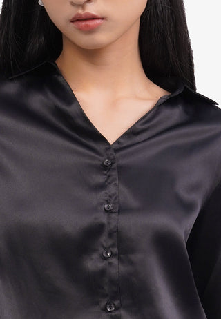 V-Neck Long Sleeve Shirt