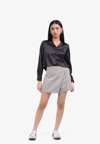 V-Neck Long Sleeve Shirt
