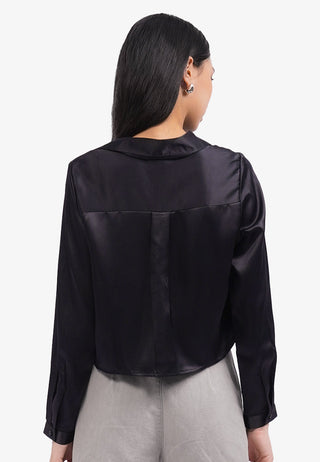 V-Neck Long Sleeve Shirt