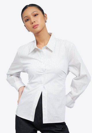 Back Tied Long Sleeve Shirt
