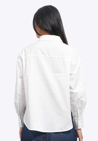 Hi Low Hem Long Sleeve Shirt