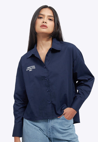 Hi Low Hem Long Sleeve Shirt
