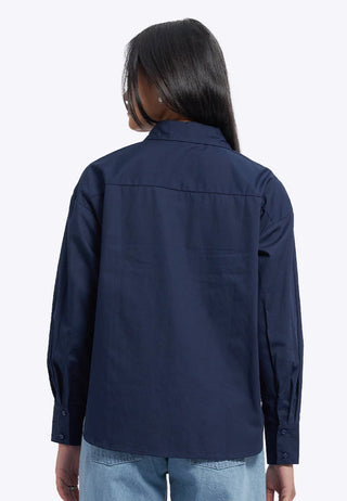 Hi Low Hem Long Sleeve Shirt