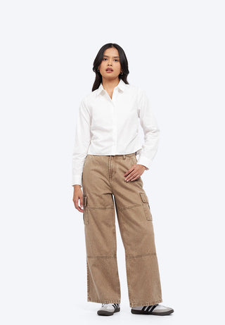 Long Sleeve Ruched Shirt