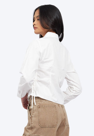 Long Sleeve Ruched Shirt