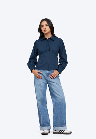 Long Sleeve Fitted Shirt
