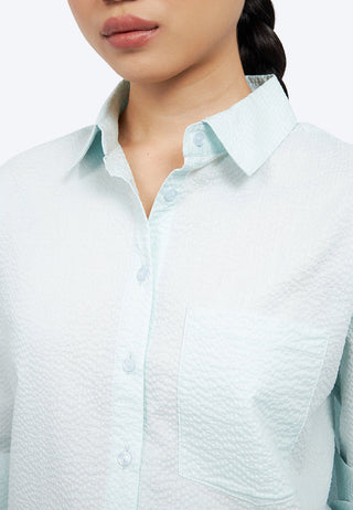 Textured Long Sleeve Shirt