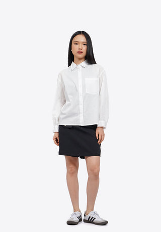 Long Sleeve Textured Shirt