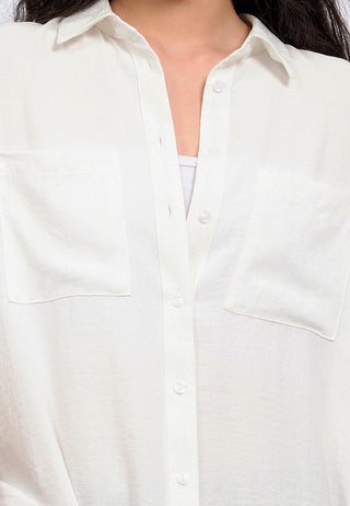 Double Pocket Oversized Shirt