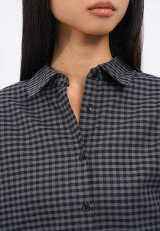 Long Sleeve Flannel Checks Shirt