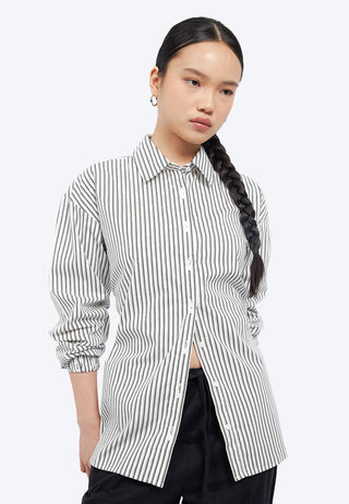 Oversized Pinstripes Shirt