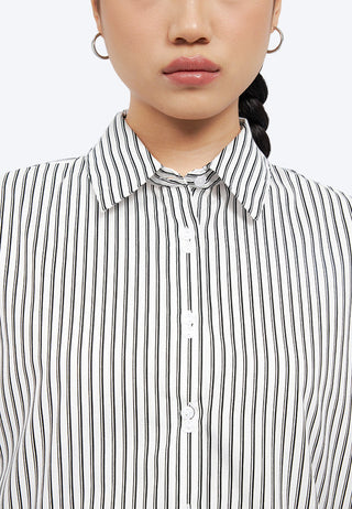 Oversized Pinstripes Shirt