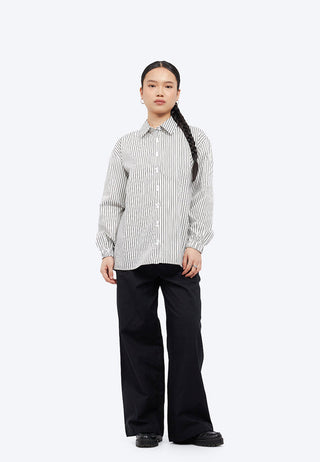 Oversized Pinstripes Shirt
