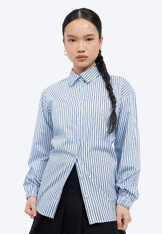 Oversized Pinstripes Shirt