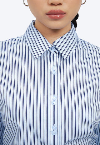 Oversized Pinstripes Shirt