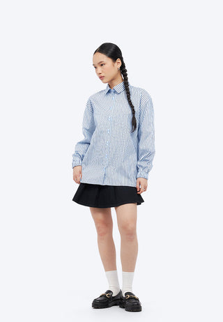 Oversized Pinstripes Shirt