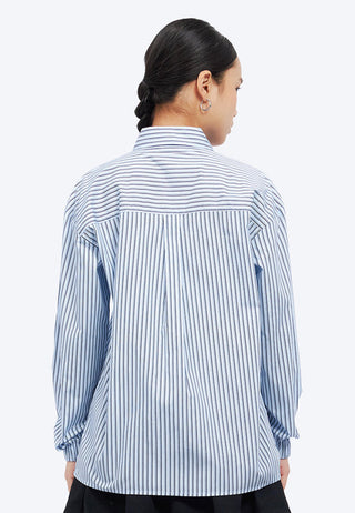 Oversized Pinstripes Shirt