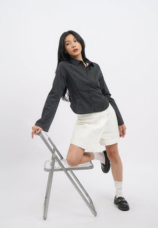 Long Sleeve Fitted Shirt